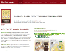 Tablet Screenshot of maggiesmarketplace.com